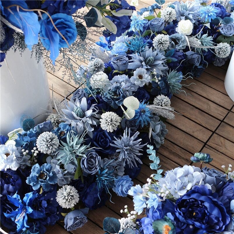 WeddingStory Shop Blue artificial flower decorations