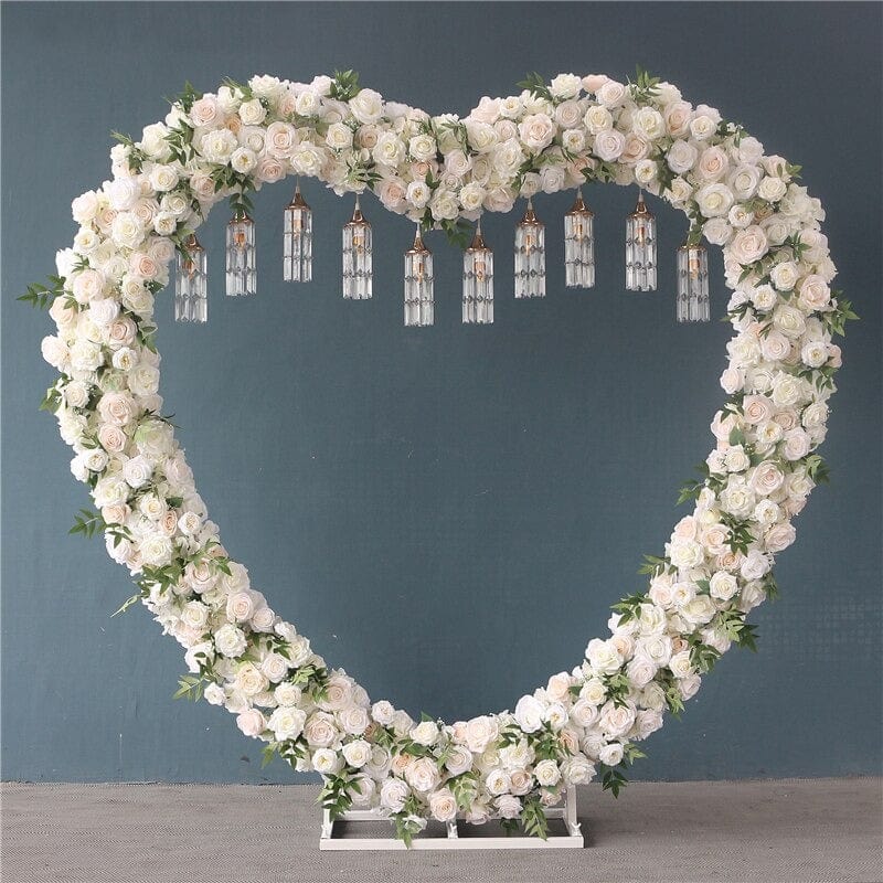 WeddingStory Shop Wedding Ceremony Supplies Wedding  iron heart-shaped background arch