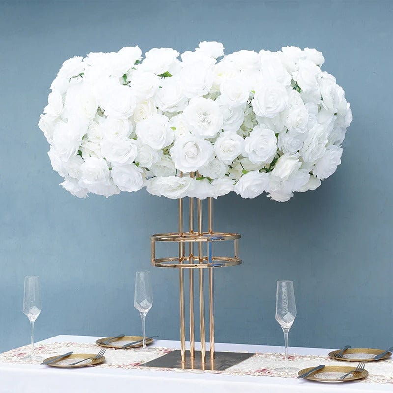 WeddingStory Shop Floral Arrangement Hovering cloud table centerpiece