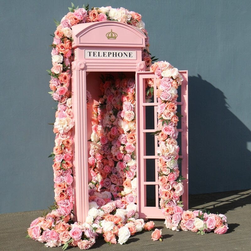 WeddingStory Shop Flowers Premium pink Party Backdrop wall decoration flowers